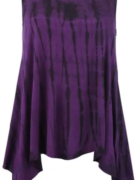 Top - Tye Dye - S bis L - für Damen - Größe M - lila - Frauen - female - innocent - FashionsVida