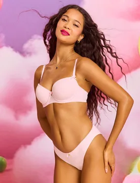 Emma Wired Balconette (A-E) Pink female - Boux Avenue - FashionsVida