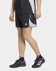Mens Short Tech Apparel Climacool Colour Block - Nero, nero nero Uomo taglia L 18 CM