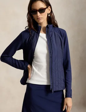 Chaqueta de mujer híbrida acolchada - Ralph Lauren - FashionsVida