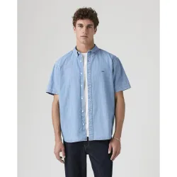 Camisa vaquera de algodón de hombre relaxed