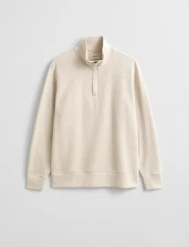 Sudadera de hombre 100% Algodón con media cremallera - Gant - FashionsVida