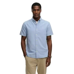 Camicia A Maniche Corte Preppy Oxford Sky Blue Chambray S