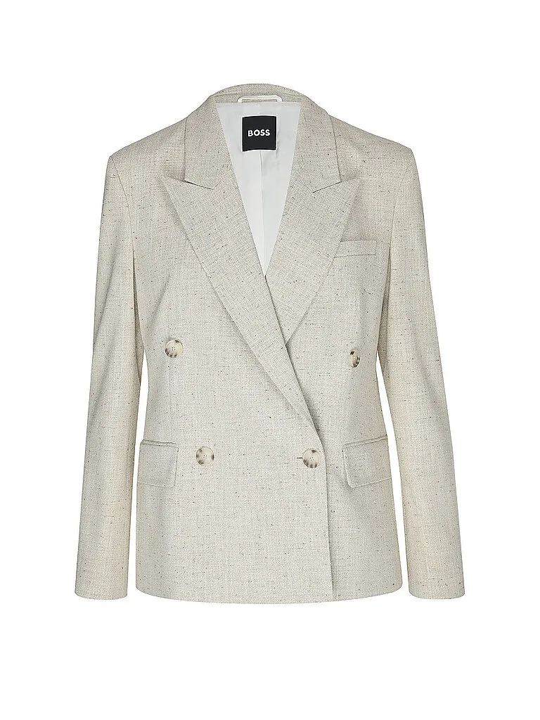 Boss Blazer JALETO9 crème 42 - BOSS - FashionsVida