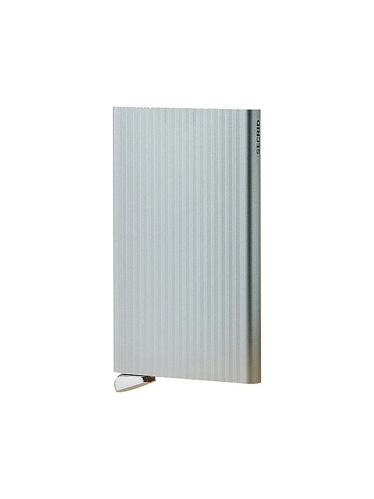 Geldbörse PREMIUM CARDPROTECTOR + FLUTED Silver silber Damen - SECRID - FashionsVida