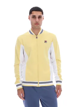 Raffia Settanta Baseball Track Top - XS - FILA - FashionsVida