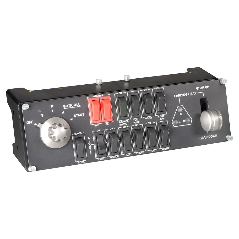Panneau De Commutation Pc Saitek Pro Flight Black One Size unisex - Logitech - FashionsVida