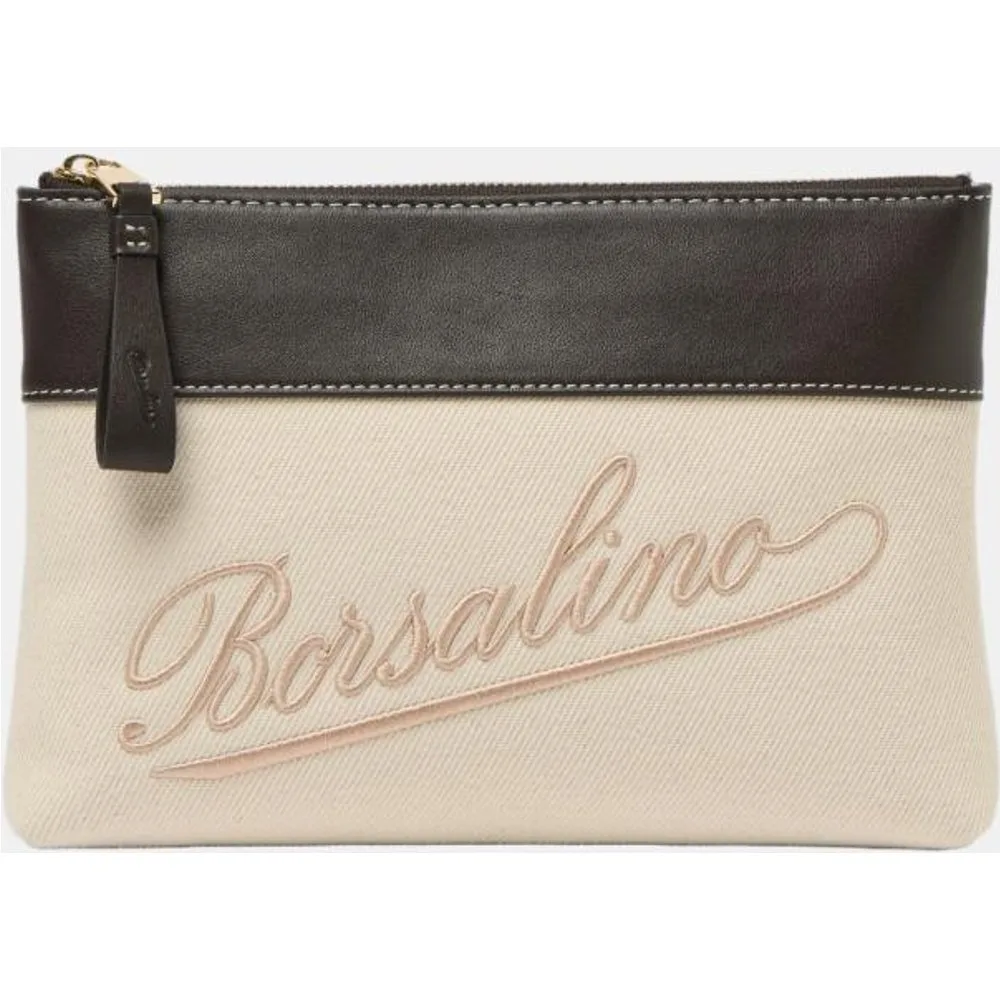 Borsalino - Neceser detalles piel - Borsalino - FashionsVida