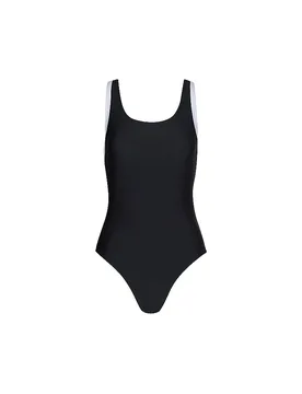 Damen Badeanzug Colorblock Racerback grau 38 W - Speedo - FashionsVida