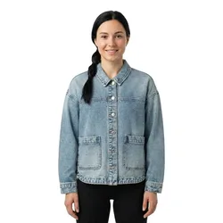 Veste En Jean Jamie Medium Blue Denim / Tinted S