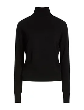 Rollkragenpullover Damen Schwarz L,M,S,XS Damen - Kaos - FashionsVida