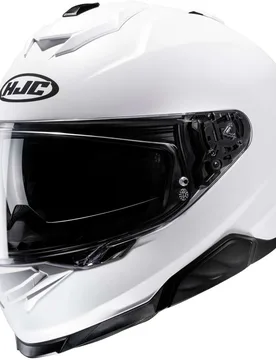 Casco Moto Integrale i71 Semi Opaco Perla Bianco taglia 2XL - HJC - FashionsVida