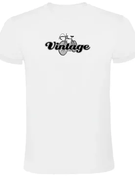 Maglietta A Maniche Corte Vintage White - Kruskis - FashionsVida