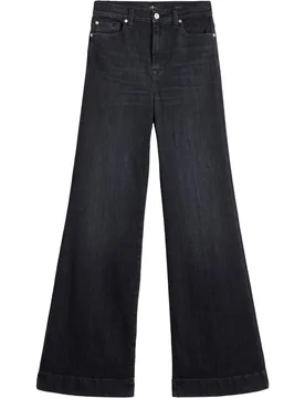 Vaquero campana de mujer modern dojo de tiro alto - 7 For All Mankind - FashionsVida