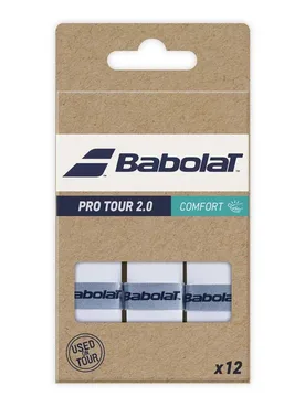 Pro Tour 2.0 Overgrip 12 Units White One Size - Babolat - FashionsVida