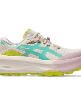 Scarpe Da Trail Running Trabuco Max 5 Mineral Beige / Aurora Green EU 38 - Asics - FashionsVida