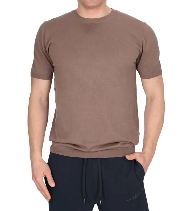 Maglia misto seta uomo zenzero - Liu jo - FashionsVida
