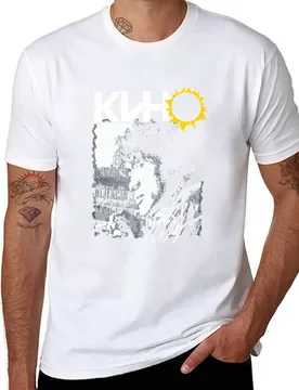 Viktor Tsoi, KINO Rock Band Classic T-Shirt t shirt men 100% cotton luxury brand cotton t shirts man 100% T-Shirt - Aliexpress - FashionsVida