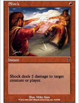 Shock (foil) 7th Edition - Magic: The Gathering - FashionsVida