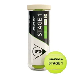 Tb Stage 1 3pet Tenis Balls Box Green 24 x 3 Balls