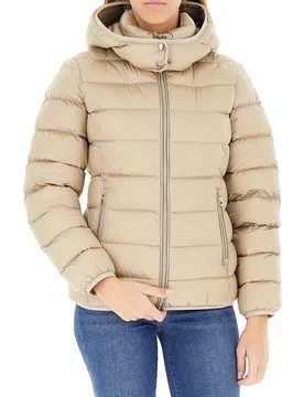 Piumino con cappuccio BEIGE 40 - CAPE HORN - FashionsVida