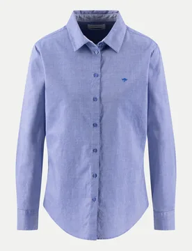 Fynch-Hatton Oxfordbluse Blau 40 - Fynch-Hatton - FashionsVida