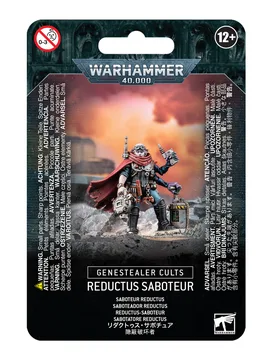 Warhammer 40,000 - Genestealer Cults: Reductus Saboteur - Games Workshop - FashionsVida