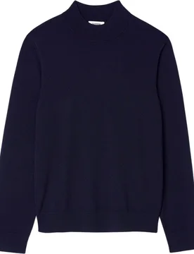 Jersey de hombre en lana con cuello alto y manga larga - sandro - FashionsVida