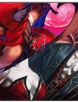 Crimson Moon's Fairy Tale Playmat - Force of Will - FashionsVida