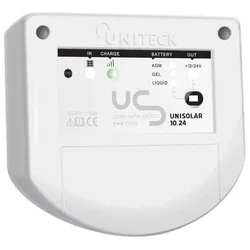 Unisolar Solar Panel Charge Regulator Panel 10a White One Size unisex