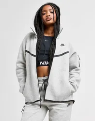 Womens Felpa con Cappuccio Tech Fleece - Grigio, grigio grigio Donna taglia M