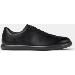 Zapatillas de piel de hombre Pelotas Soller lisas con cordones
