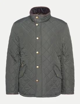 Barbour Steppjacke Powell Grün XXL - Barbour - FashionsVida