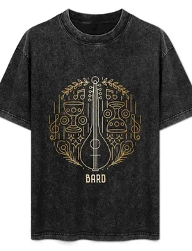 Bard - Gold T-Shirt Anti-Fade Casual Tee Shirt - Aliexpress - FashionsVida