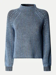 Jacquard-Pullover ALEX Blau XS