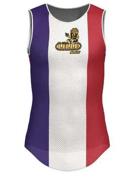 Maglietta Intima Tecnica Senza Maniche Tdf Grand Depart Lille 2025 Print - Santini - FashionsVida