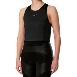 Tech Light Cropped Sleeveless T-shirt Black M Women