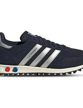 LA Trainer Damen Sneaker - Blau - Größe 38 2/3 - Leder Blue 38 2/3 - Adidas - FashionsVida