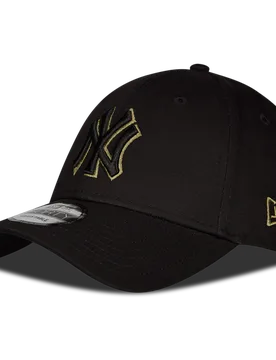 FORTY Unisex Caps - Black - Size - Black - Size: One Size - New era - FashionsVida