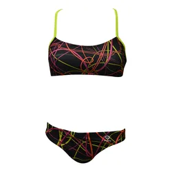 Ras Fluor Bikini Black 38 Women