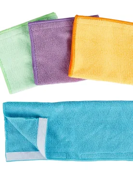 Besenbezug-Set, 4 Stück mehrfarbig - genialo - FashionsVida