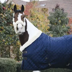 Turnierdecke 160g marineblau 130 cm