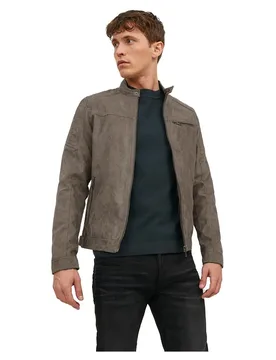 Giacca Rocky Falcon / Pattern Fake Suede L - Jack & jones - FashionsVida