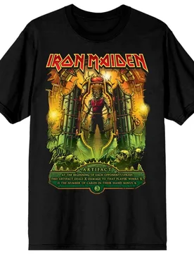 T-Shirt - Magic - Artifact - M bis 3XL - für Männer - Größe M - schwarz - Lizenziertes Merchandise! - Männer - male - Iron Maiden - FashionsVida