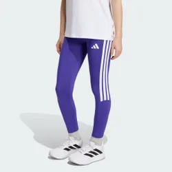 Leggings Train Essentials 3-Stripes Junior 13-14A Pure Purple / White