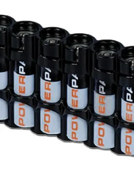 Batteriehalter Powerpax SlimLine 6 x AAA - Nachleuchtend Nachleuchtend adult - Storacell - FashionsVida
