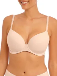 Womens Undetected T-Shirt Bra - Beige Polyamide - Size 32d