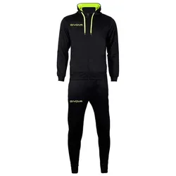 Survêtement King 4 Seasons Black / Fluo Yellow 4XL
