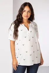 Wistow Womens Short Sleeve Blouse - - Size: 14