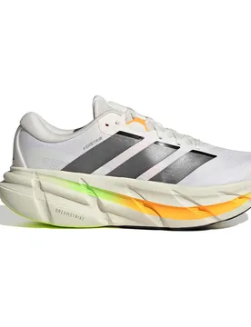 Adistar 5 Running Shoes Cloud White / Iron Metallic / Lucid Tangerine UK 10.5 Men - Adidas - FashionsVida